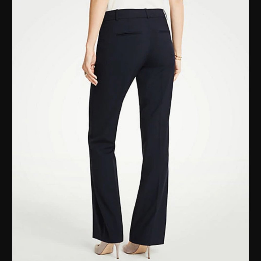 NWOT Ann Taylor Ann Classic Trouser Pants Charcoal - Picture 8 of 9